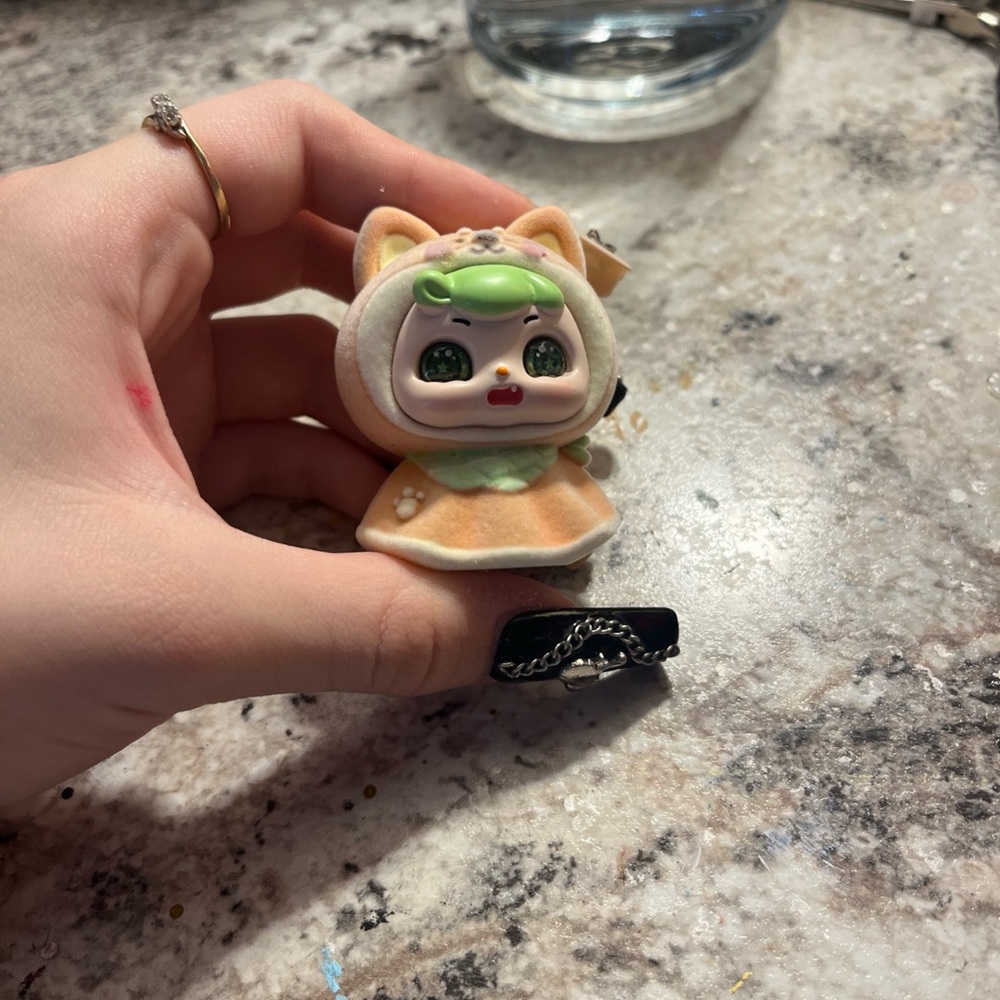 Sunny day little dog figure